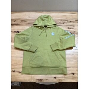 Carhartt 102791 Women's Clarksburg Graphic Pullover Sweatshirt Size Small